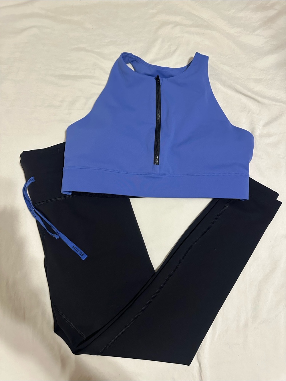 Like New! 2- Piece Peloton Workout Set - Leggings and Sports Bra